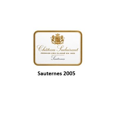 Sauternes 1er Cru 2005 - Chateau Suduiraut
