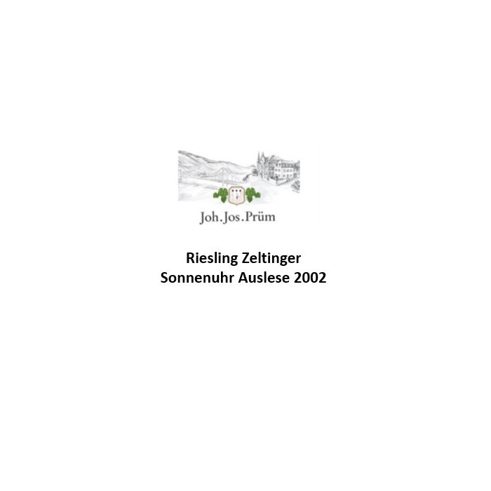 Riesling Zeltinger Sonnenuhr Auslese - Joh.Jos. Prum