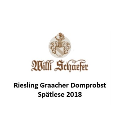 Riesling Graacher Domprobst Spätlese (AP05) 2018 - Willi Schaefer